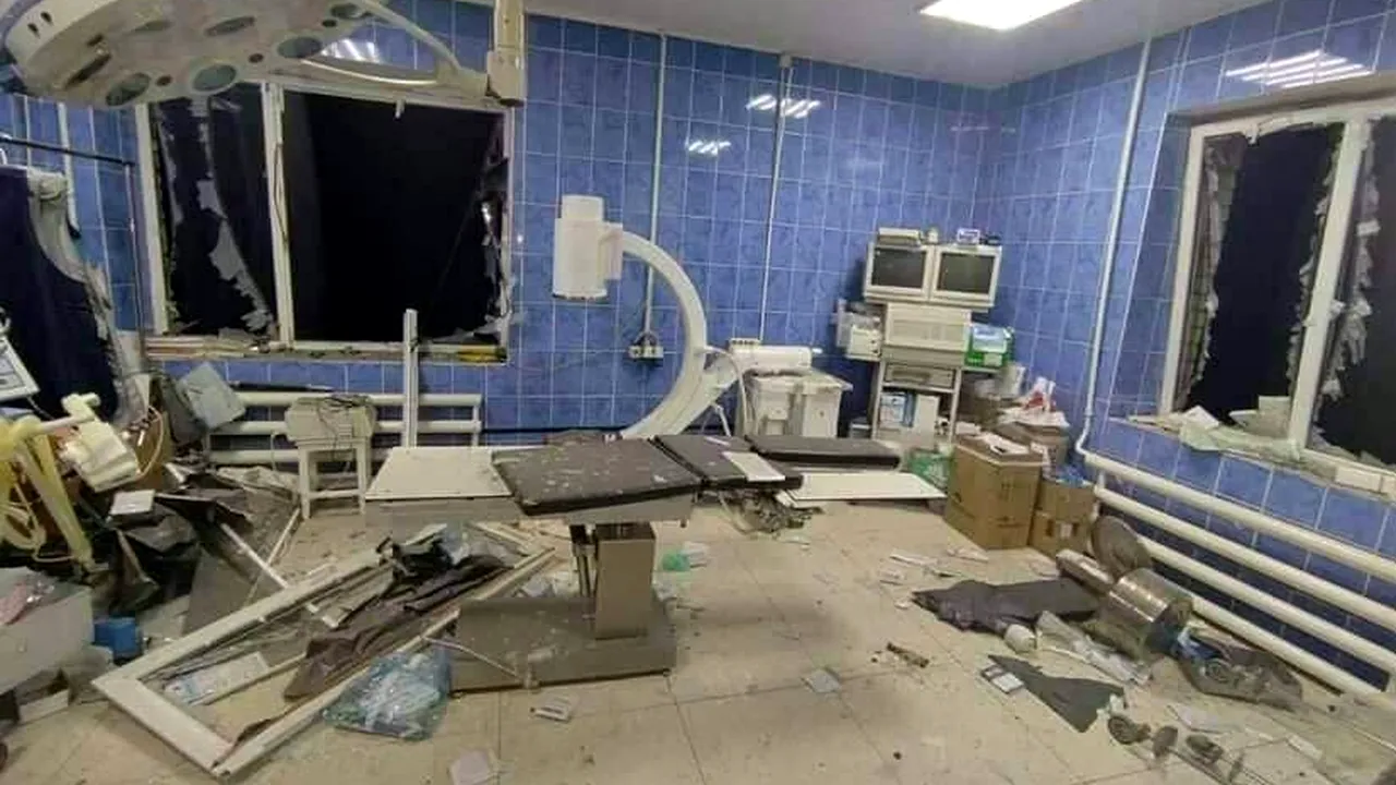Unitatea de urgenţă şi un transport de ajutoare umanitare, distruse de rachete ruseşti în Nikolaiev