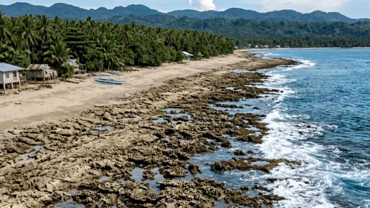 Cutremurul devastator din Filipine a ridicat fundul mării cu până la doi metri. Coralii au ieșit la suprafață, iar litoralul s-a extins cu 200 de metri
