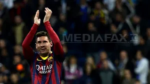 Lionel Messi a câştigat trofeul UEFA pentru jucătorul sezonului 2014/2015