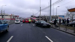 Accident la Otopeni: Două persoane au fost rănite grav/ Circulaţia rutieră a revenit la normal în Otopeni, după ce traficul a fost reluat pe toate benzile