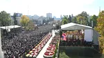 Zeci de mii de credincioși au participat la Sfânta Liturghie de Hramul Sfintei Parascheva la Iași