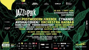Jazzul în toate formele lui, la cea de-a 12-a ediţie Jazz in the Park - noi artişti confirmaţi