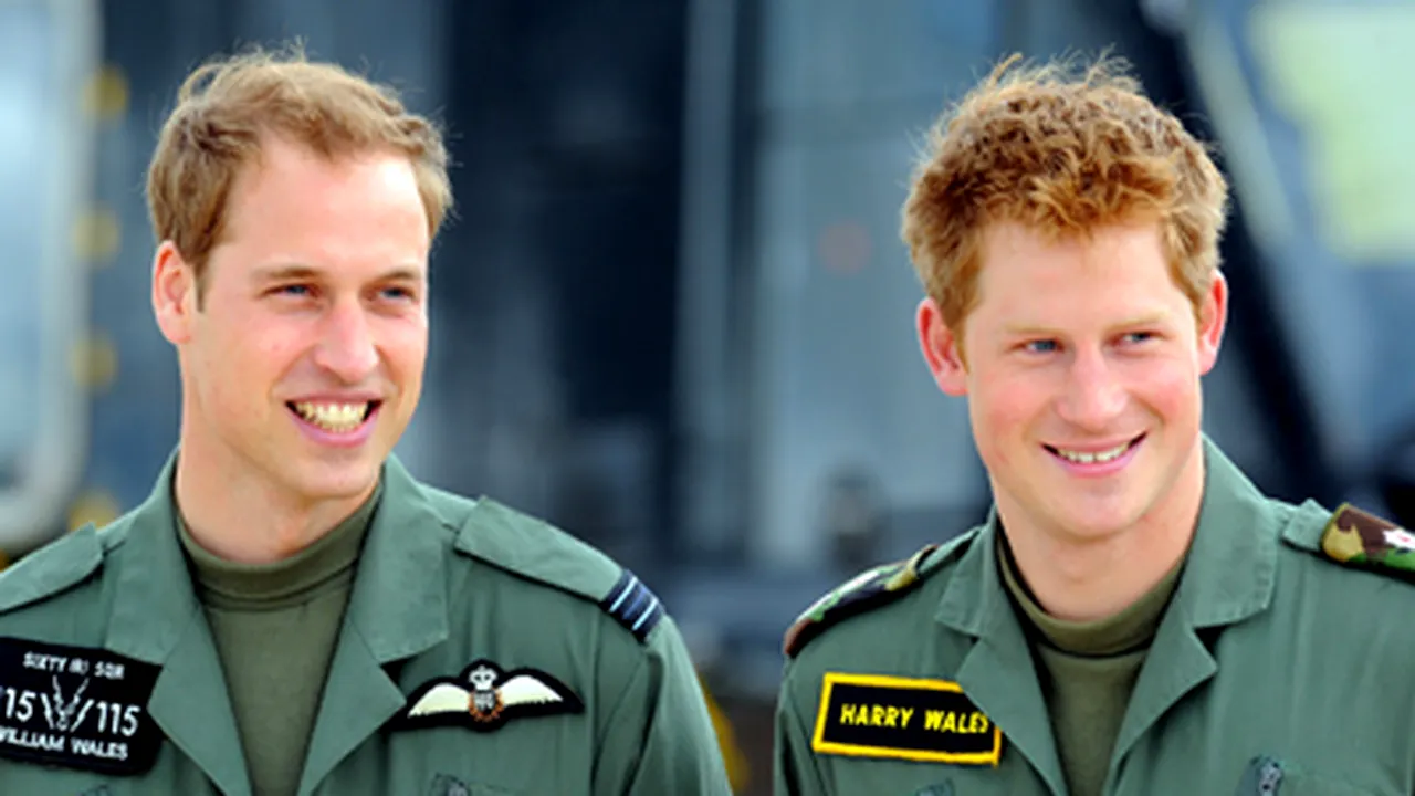 Prinţii William şi Harry vizitează în secret soldaţii britanici răniţi în Afganistan