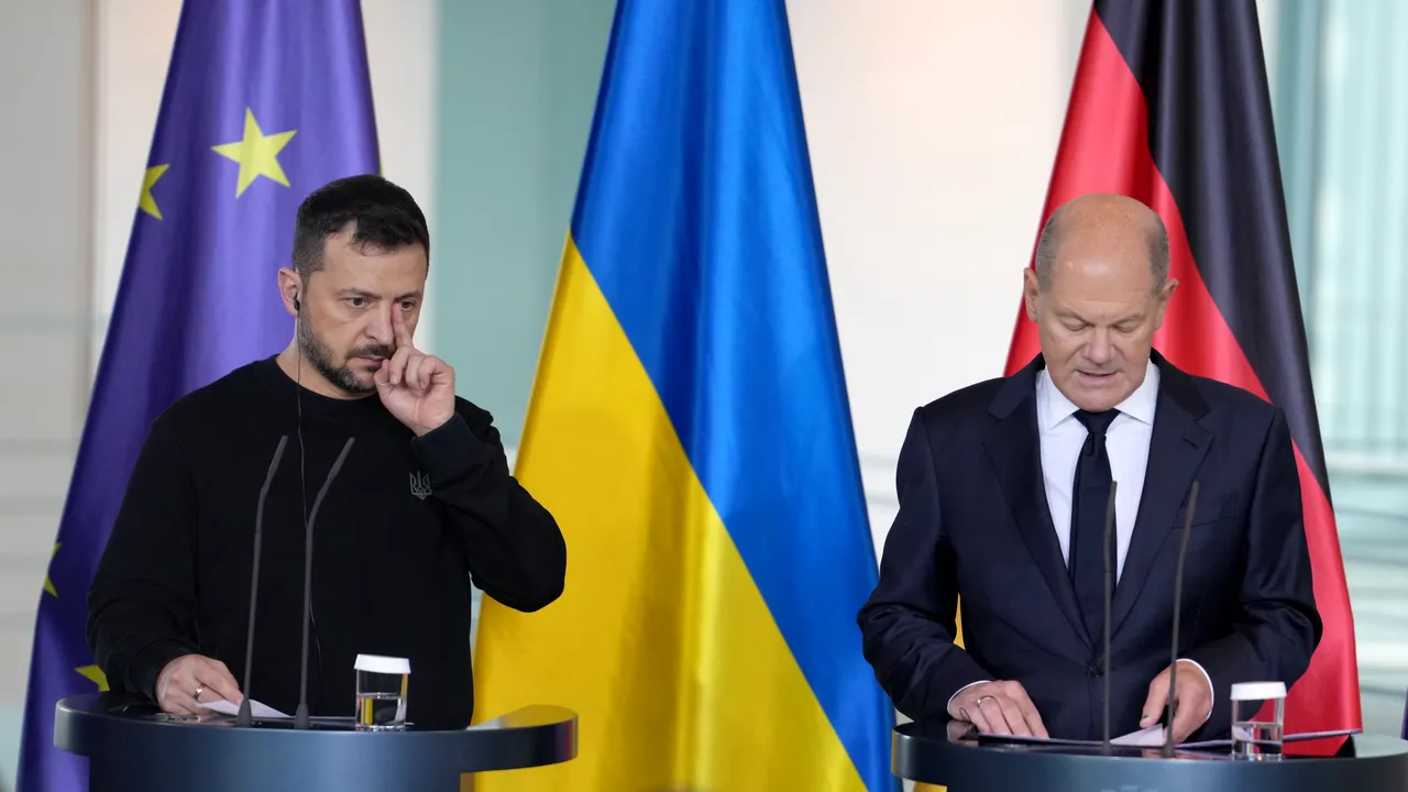 Volodimir Zelenski anunţă la Berlin că vrea ca războiul cu Rusia să se încheie în 2025
