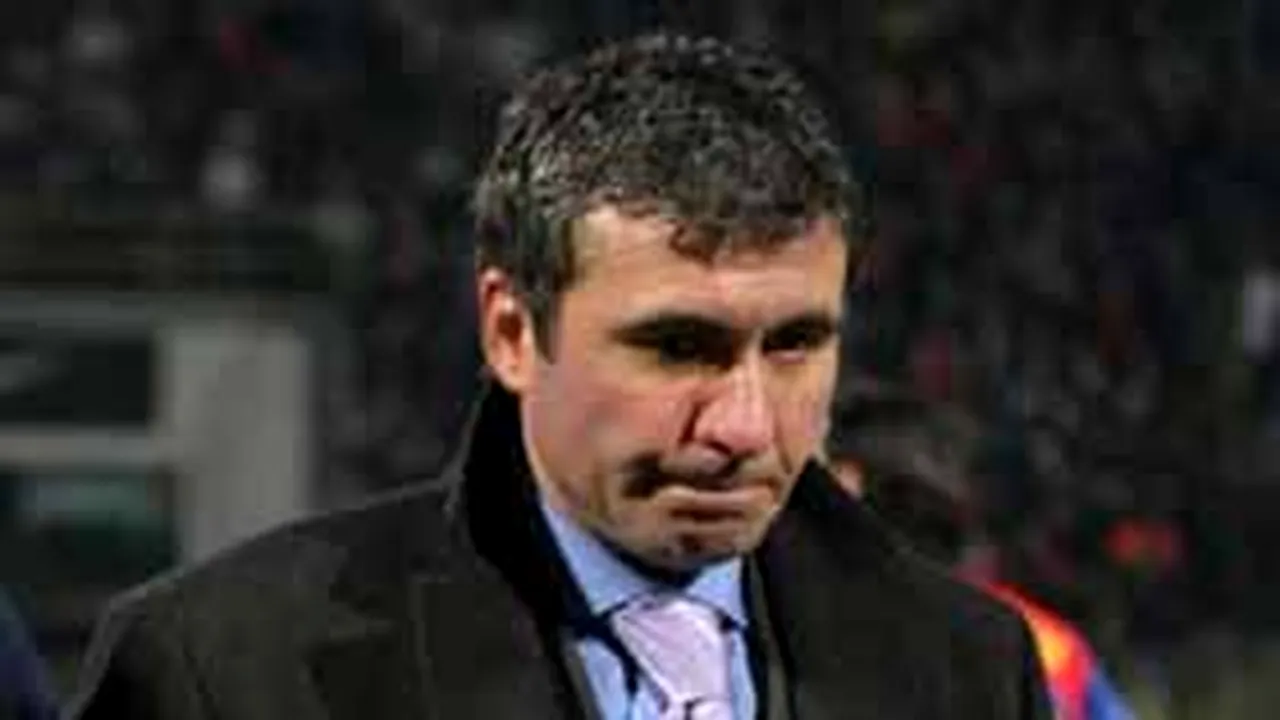 Hagi a debutat cu remiză în Ghencea