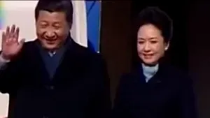 China, sedusă de noua sa Primă Doamnă, în prima apariţie oficială a liderului chinez la Moscova - VIDEO