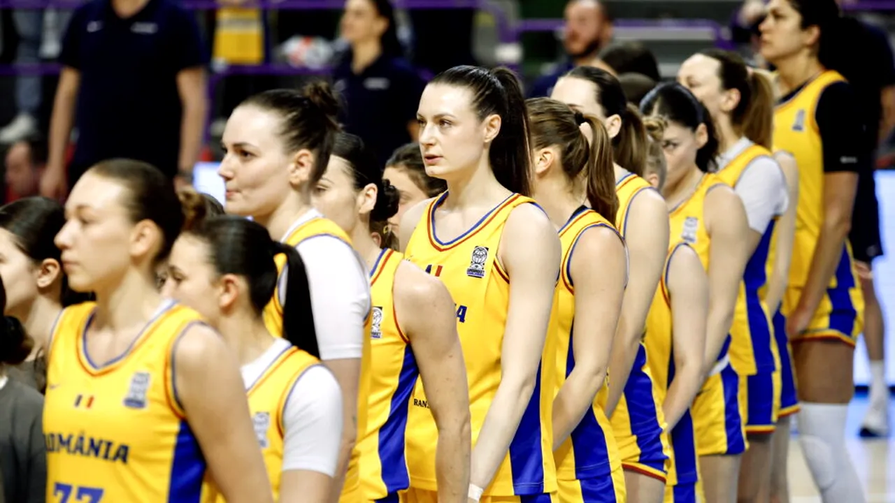 România pierde cu Slovacia și este eliminată din calificările pentru Europeanul de baschet feminin
