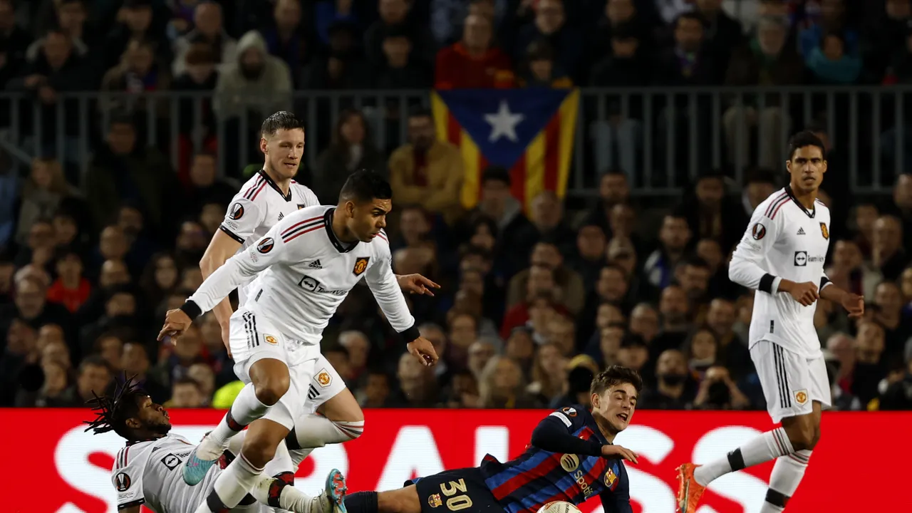 Remiză în clasicul european dintre Barcelona şi Manchester United