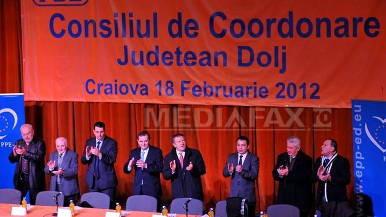 Secretarul general al PDL Dolj Ştefan Stoica, desemnat candidatul partidului la şefia CJ 