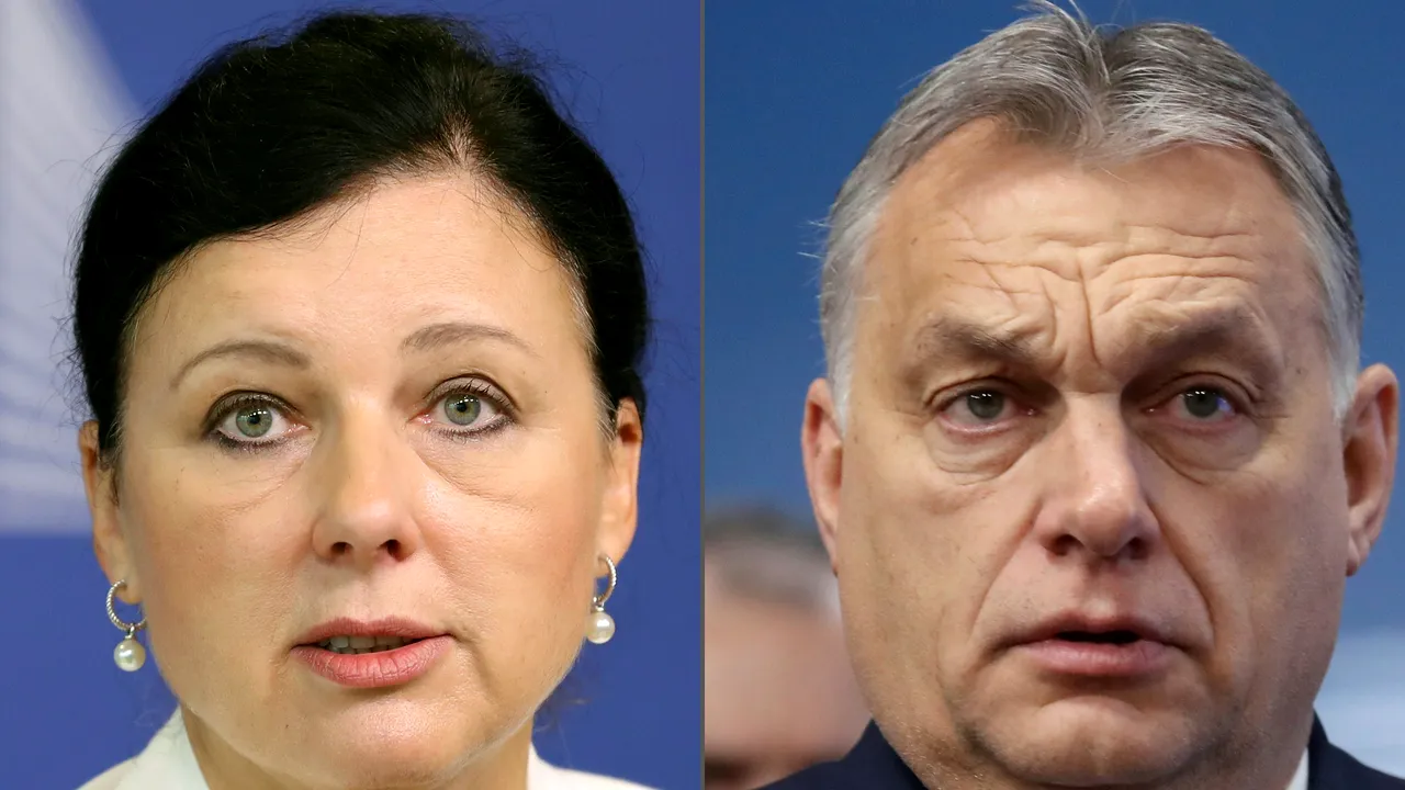 Comisia Europeană respinge criticile lui Viktor Orban privind atitudinea Verei Jourova 