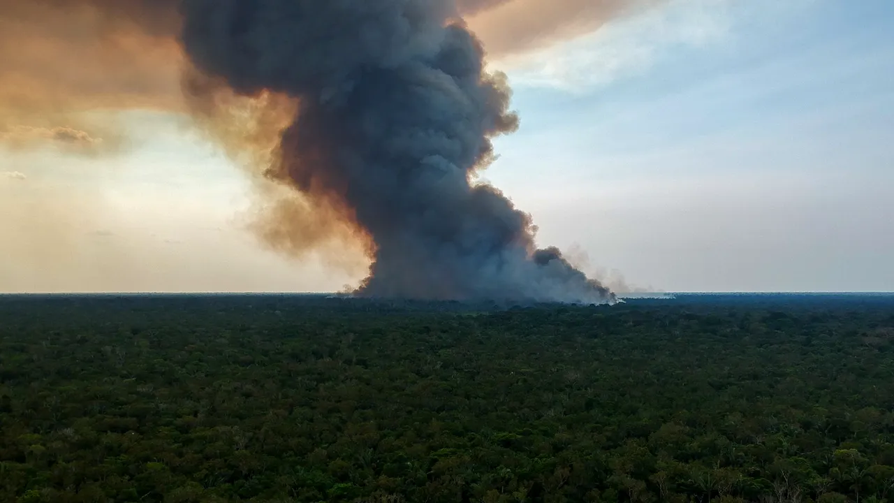 Preşedintele Braziliei numeşte creşterea incendiilor din Amazon o 