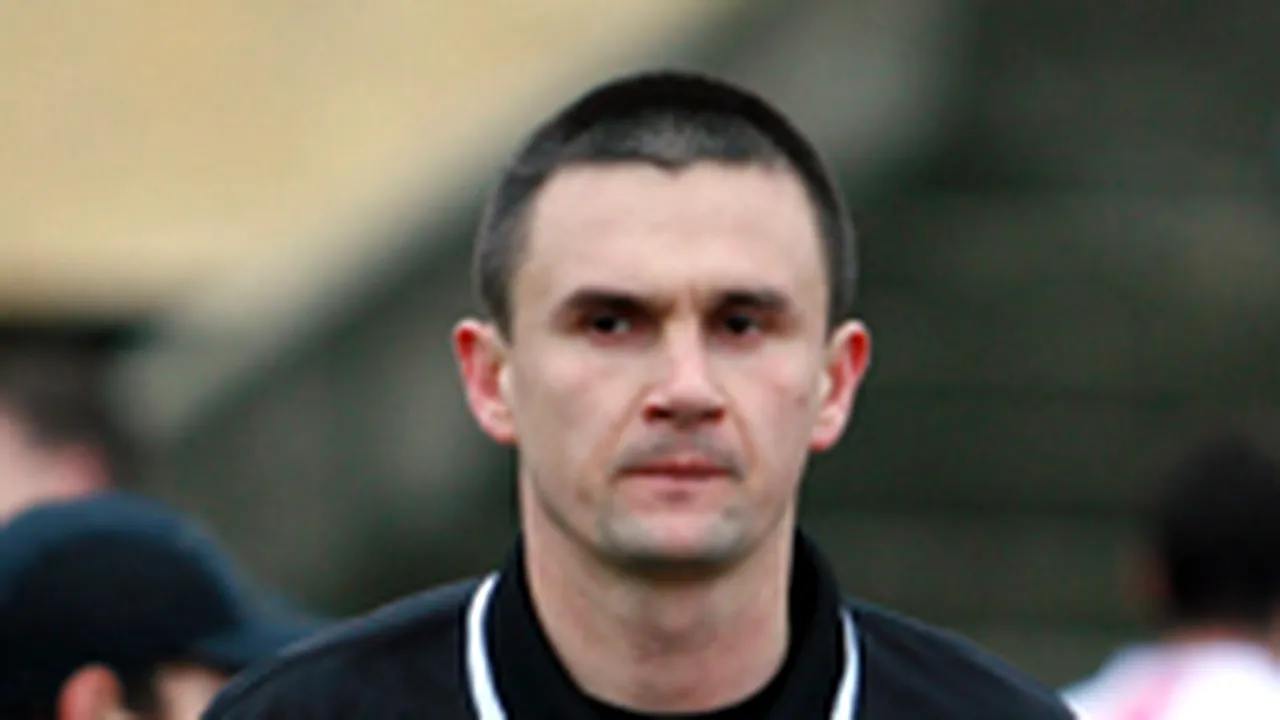 Cristian Balaj va arbitra partida FC Braşov - Dinamo Bucureşti