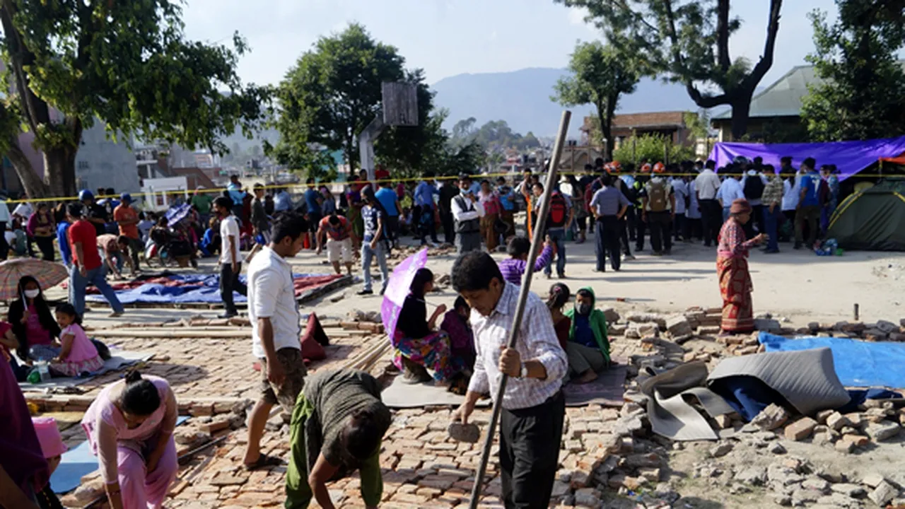 O nouă replică seismică, având magnitudinea de 5,7, s-a produs în Nepal 