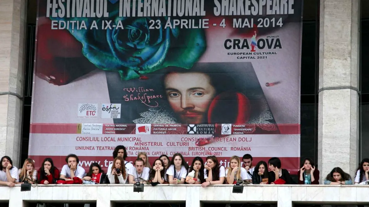 Festivalul Internaţional Shakespeare, la Craiova, între 23 aprilie şi 6 mai