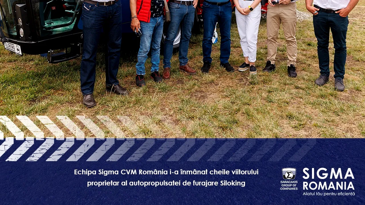 Sigma CVM România sărbătoreşte prima livrare SILOKING în ţară