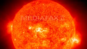 O puternică furtună solară a trimis spre Terra o cantitate uriaşă de particule