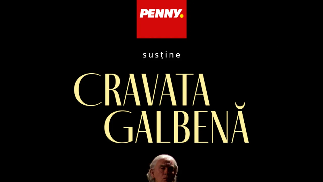 PENNY susține filmul Cravata Galbenă - povestea extraordinară a lui Sergiu Celibidache