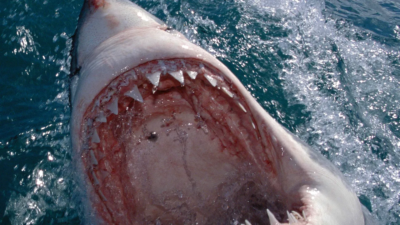 VIDEO. Scene demne de filmul „Fălci”: Un rechin uriaş s-a apropiat de barca unor pescari australieni
