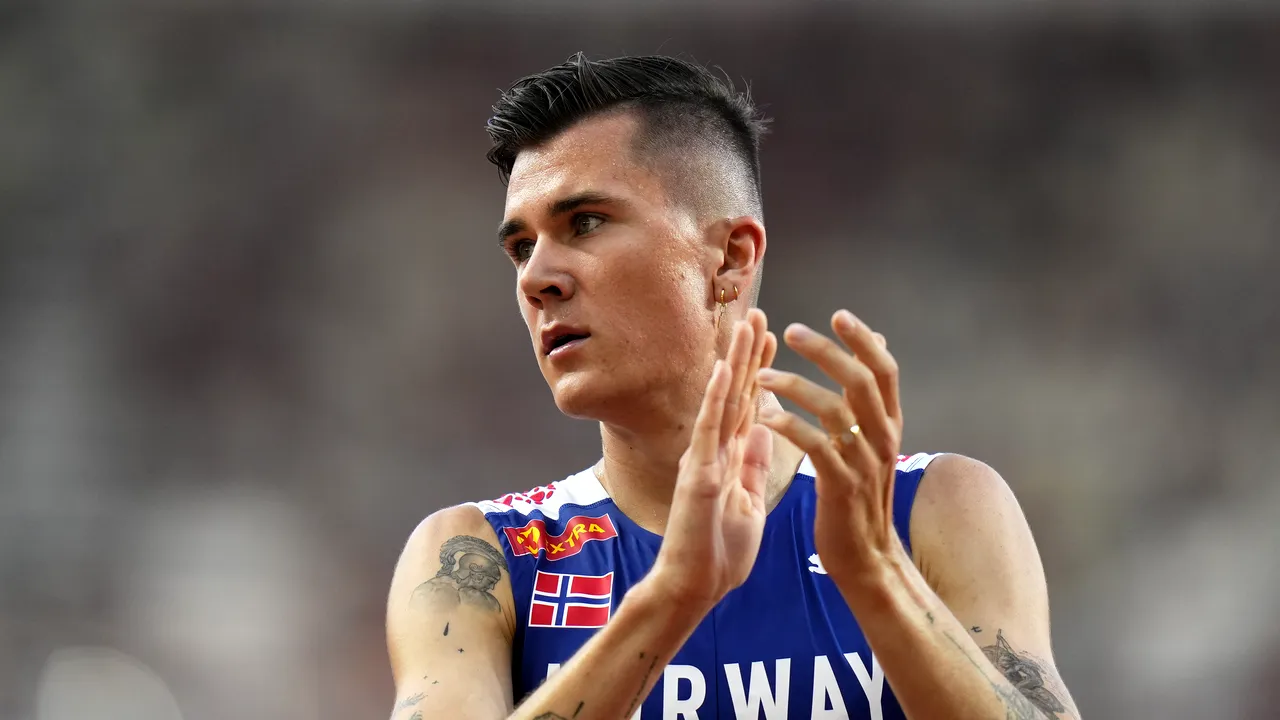 Jakob Ingebrigtsen îşi păstrează titlul mondial la 5.000 m masculin