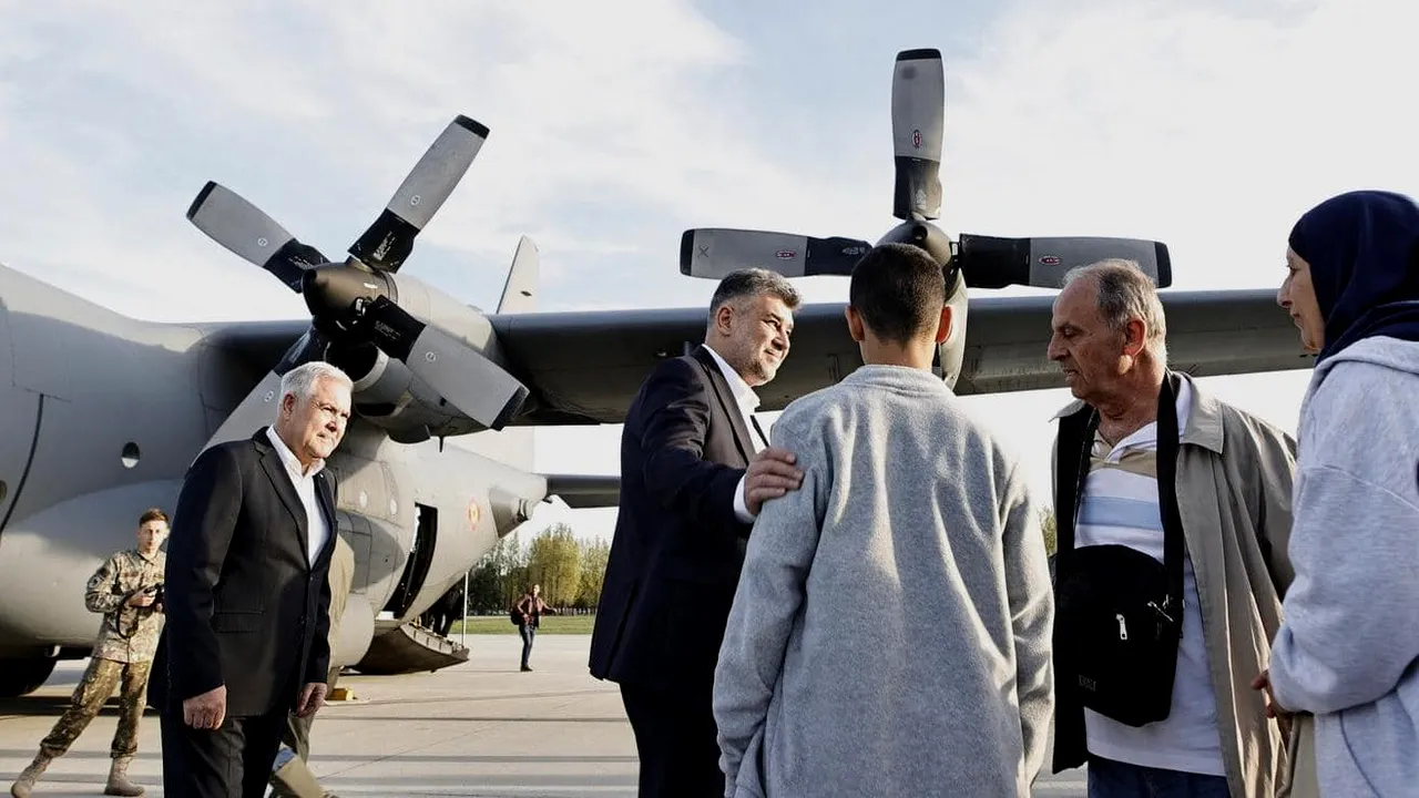 Ciolacu: 70 de copii, femei, bătrâni şi bolnavi au fost repatriaţi din Liban