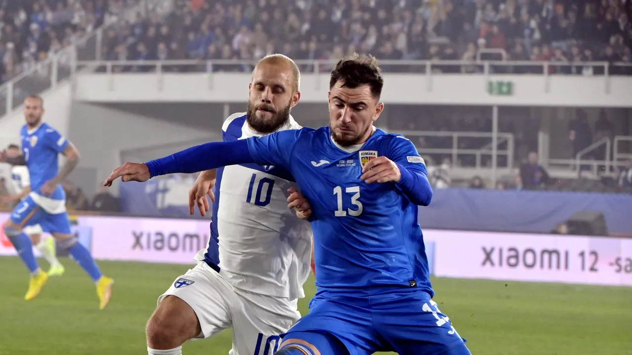 România remizează cu Finlanda la Helsinki şi rămâne pe ultimul loc în grupă