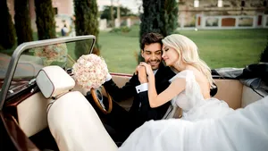 Nuntă ca în poveşti. Andreea Bălan s-a căsătorit cu George Burcea: „Mi-a trecut toată viaţa prin faţa ochilor. Toate greutăţile prin care am trecut să ajung aici” - Valsul mirilor