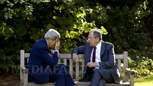 John Kerry se va întâlni luni, la Roma, cu Serghei Lavrov