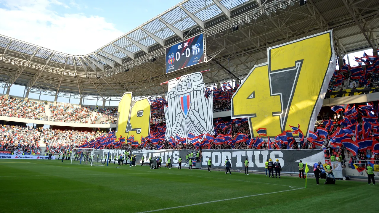 CSA Steaua a fost suspendată din Ghencea pentru următoarele patru meciuri