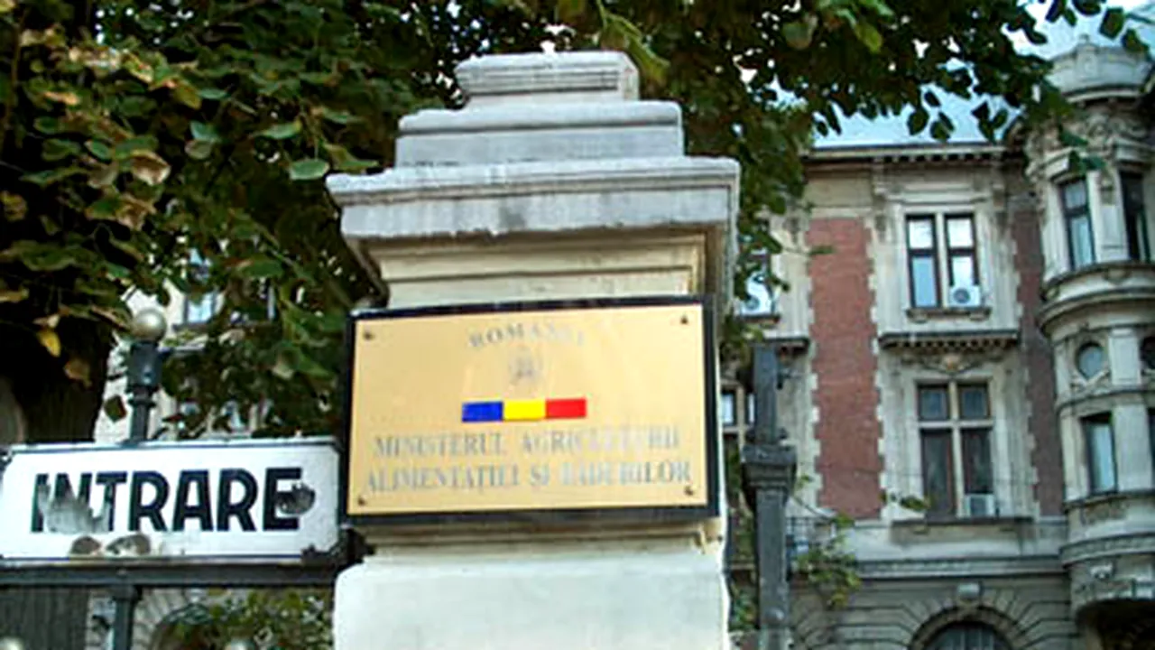 Numărul posturilor de conducere din Ministerul Agriculturii va scădea cu 36%