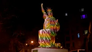 O statuie dedicată mişcării Black Lives Matter a fost distrusă în Budapesta, la câteva ore după ce a fost expusă 