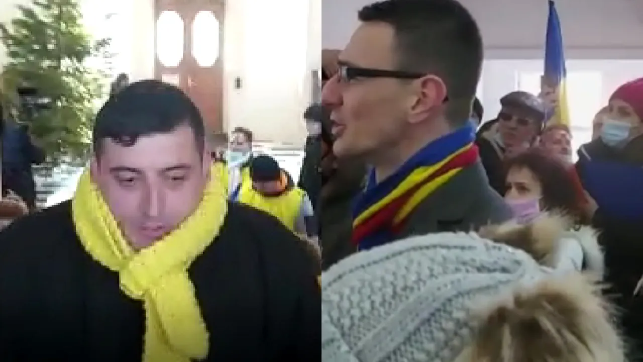 VIDEO Incidente în Timişoara. Un grup condus de George Simion a intrat în Primărie să îl caute pe Dominic Fritz