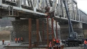 Liniile de cale ferată, redeschise în nord-estul Ucrainei ca urmare a eliberării unui sat