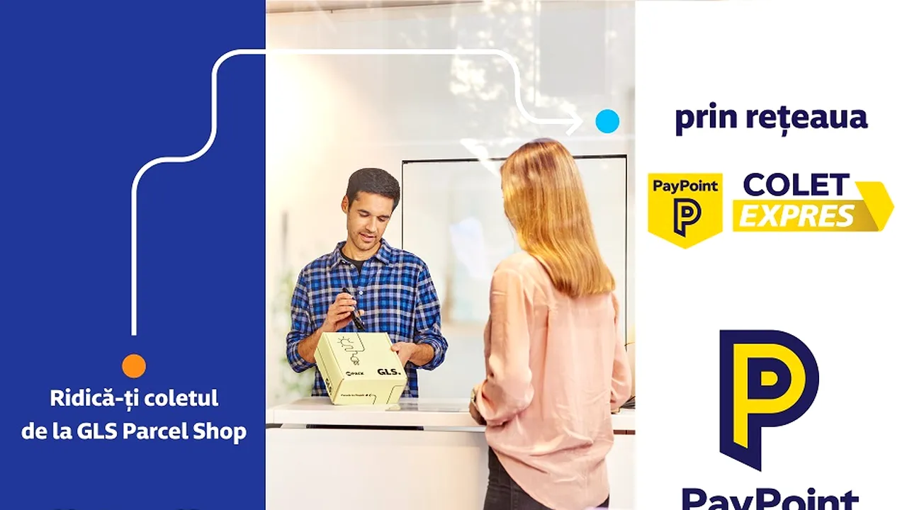 GLS România lansează livrarea la Parcel Shop-uri