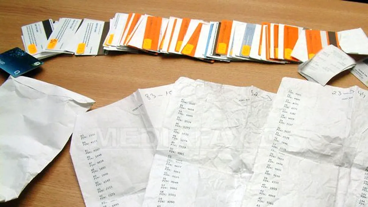 Percheziţii şi audieri în Capitală, Dolj şi Olt, pentru destructurarea unui grup de falsificatori de carduri