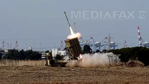 CONFLICTUL DIN FÂŞIA GAZA: O explozie produsă de o rachetă lansată din Fâşia Gaza a avut loc la Ierusalim