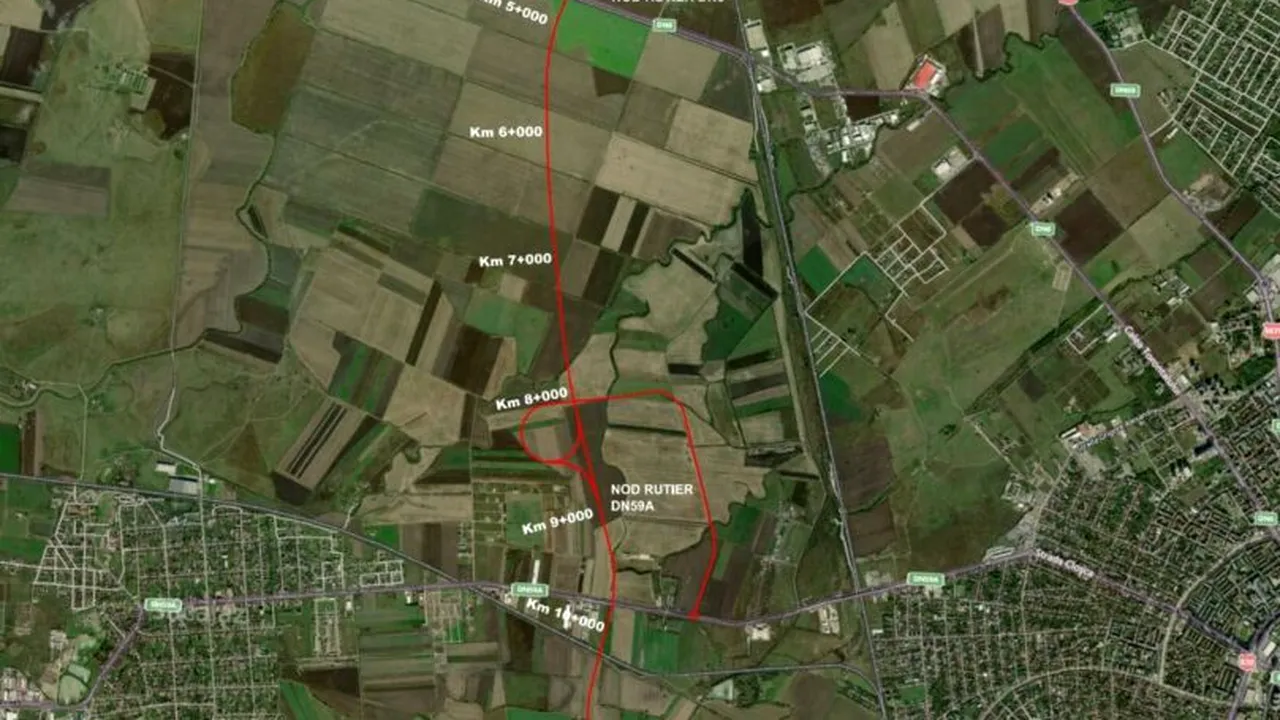 Varianta Ocolitoare Timișoara Vest intră în faza de construcție