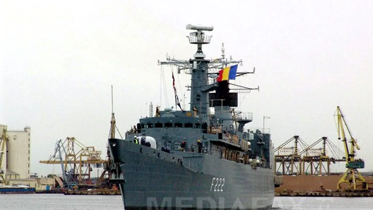 O fregată românească a fost integrată într-o grupare navală NATO