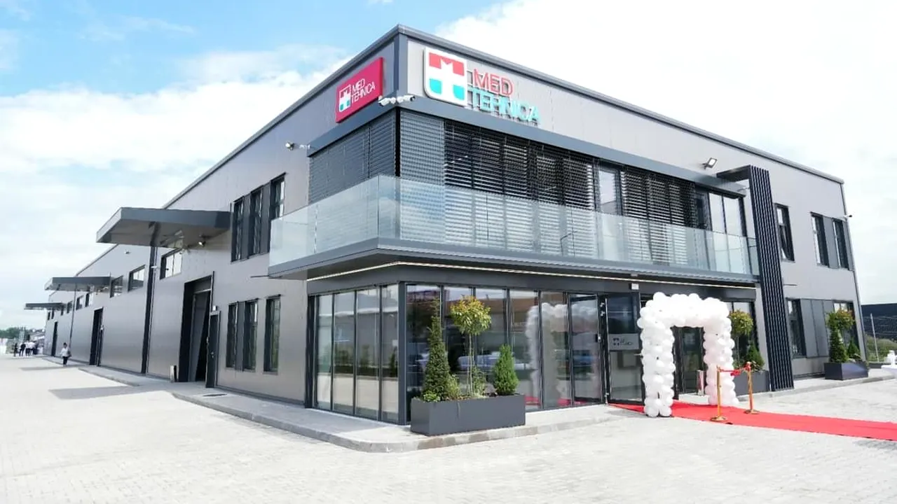 Finanţarea ProCredit Bank de 1.000.000 Euro pentru construirea noului centru logistic al Med Tehnica