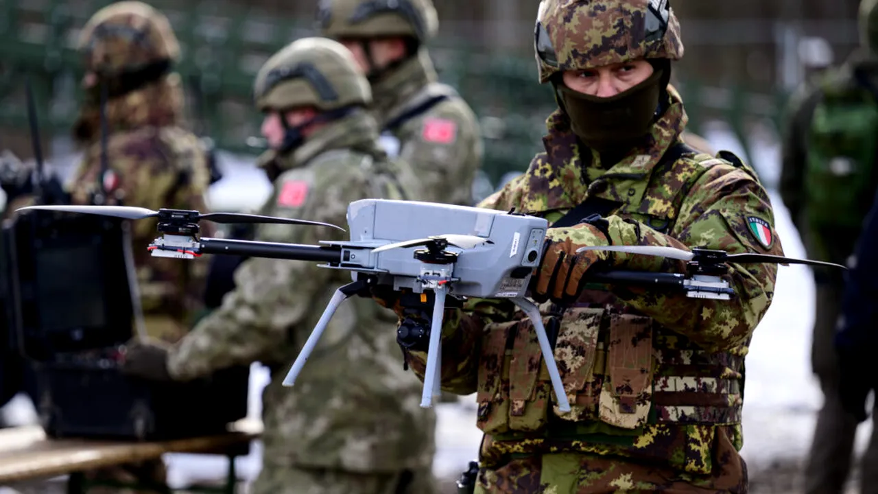 Cinci puteri militare din NATO anunță un program comun pentru dezvoltarea de drone ieftine