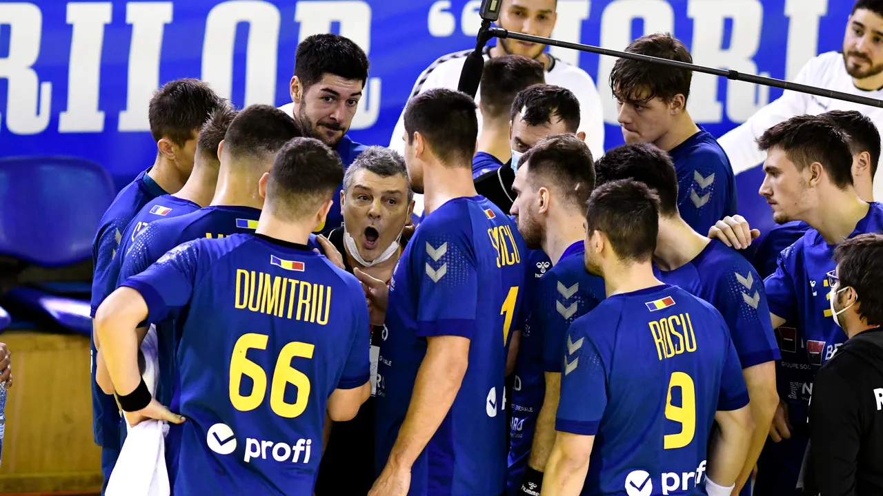 România pierde prima partidă de la europenele de handbal masculin