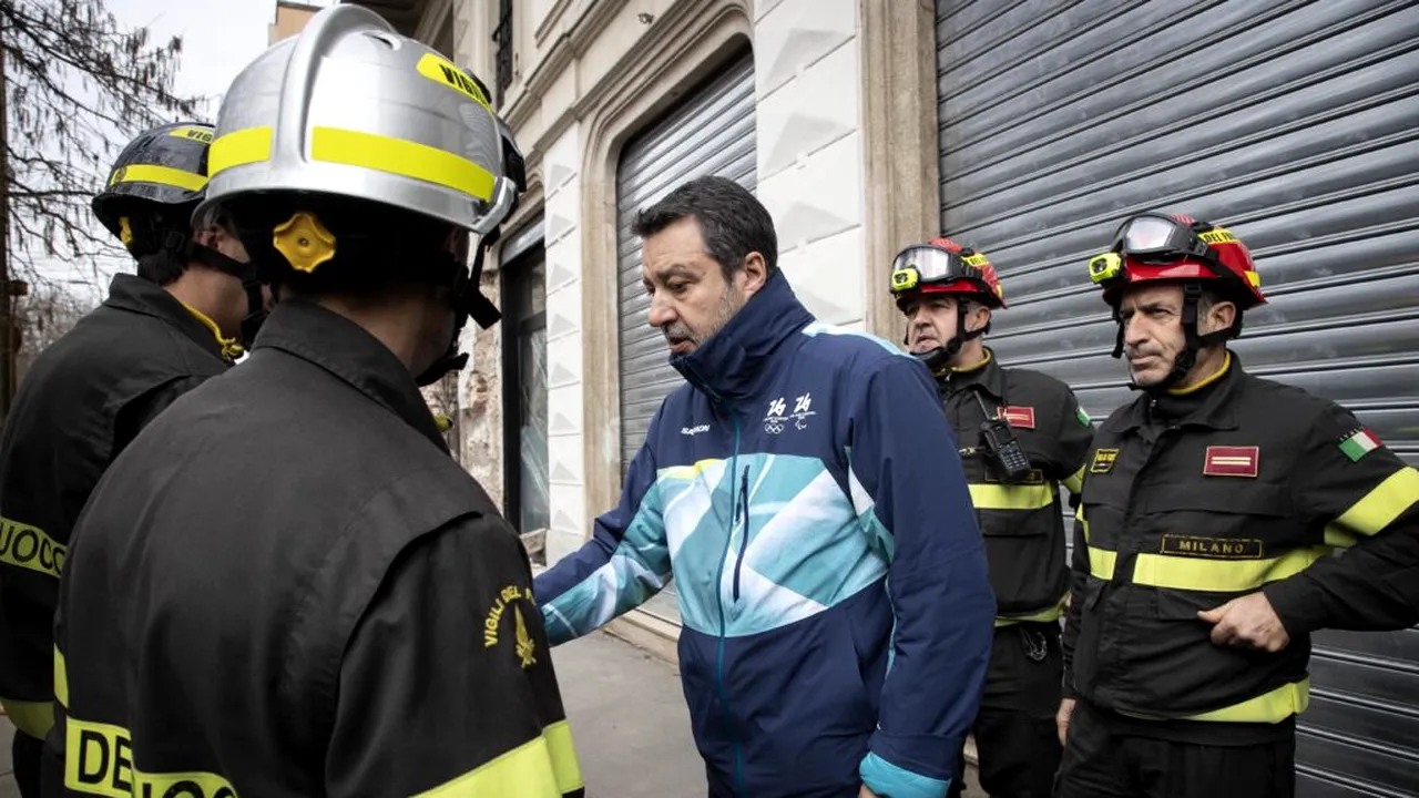 Salvini: 500 de parașutiști vor păzi piețele și gările din Milano - „Vor putea interveni cu drone”