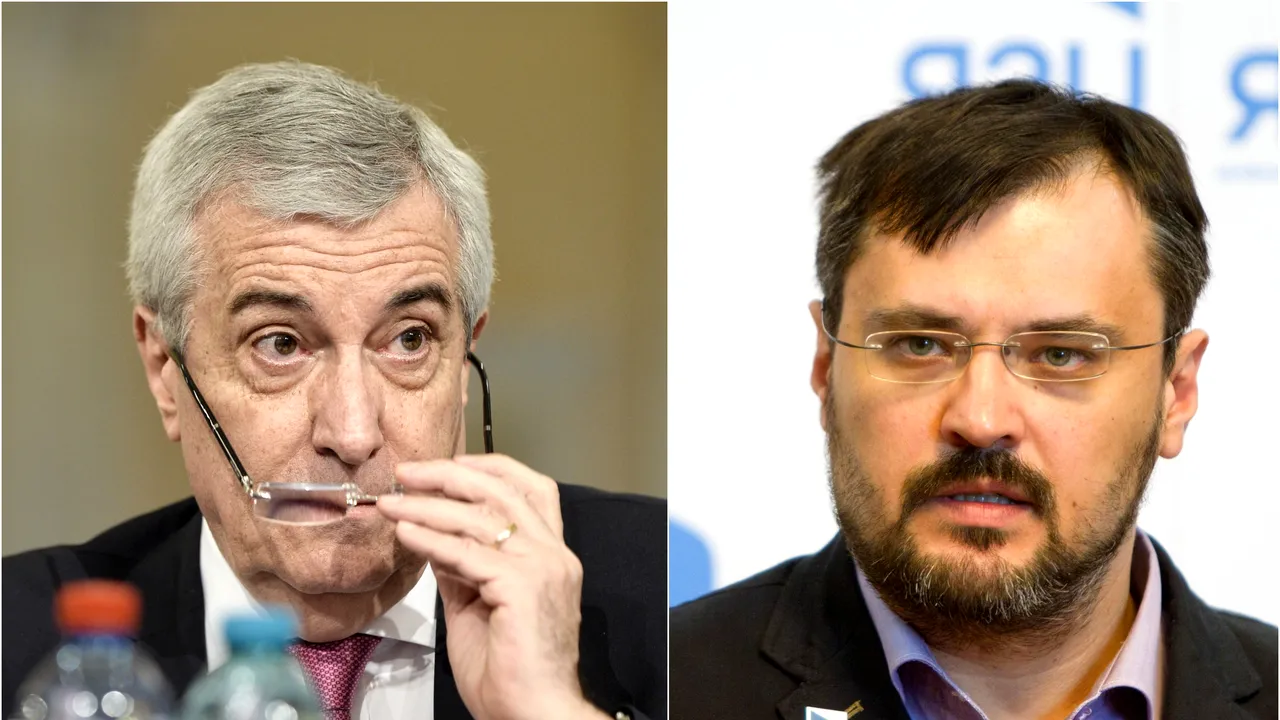 Tăriceanu: USR e aripa tânără a Securităţii/ Replica lui Ghinea: Manechin şi băiat scos la export de regim. Hai sictir!