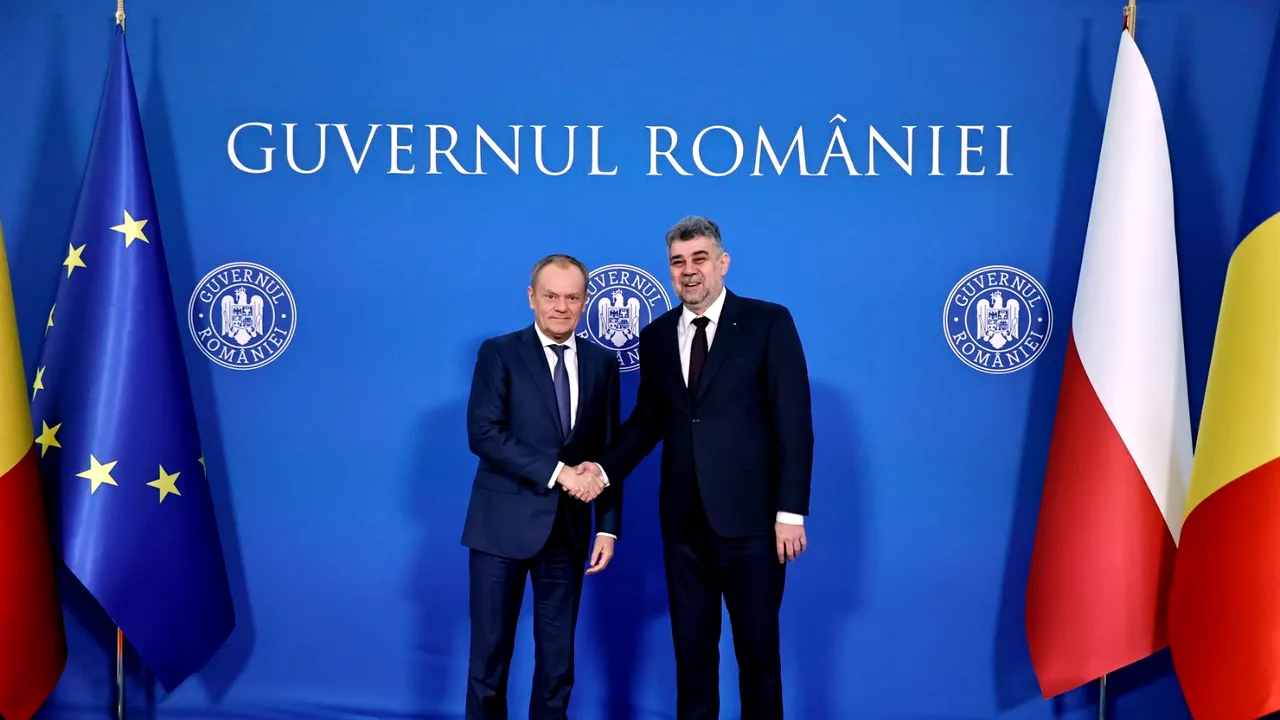Ciolacu şi Tusk au discutat despre nevoia de a-i proteja pe fermieri