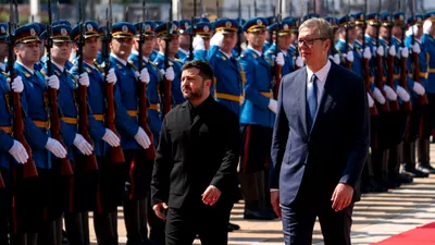 EXTERNE Vucic și Zelenski vor să consolideze relațiile economice dintre Serbia și Ucraina