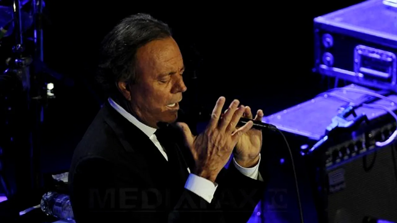 Accesul la concertul pe care Julio Iglesias îl va susţine duminică, la Galaţi, permis de la 19.30