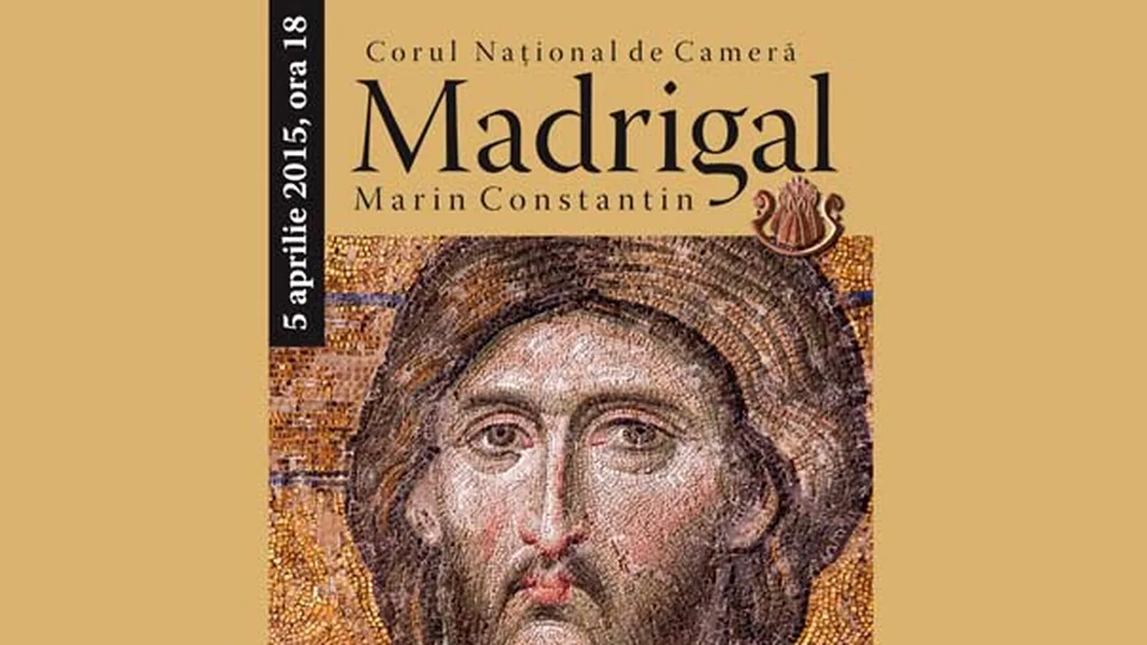 Corul Naţional de Cameră Madrigal concertează, duminică, la Ateneul Român