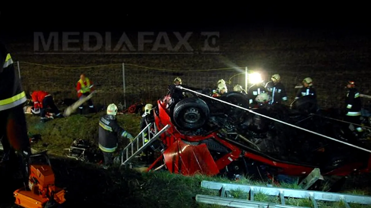 Accidentul din Ungaria: Şoferul tir-ului avea enterocolită, dar refuzase internarea