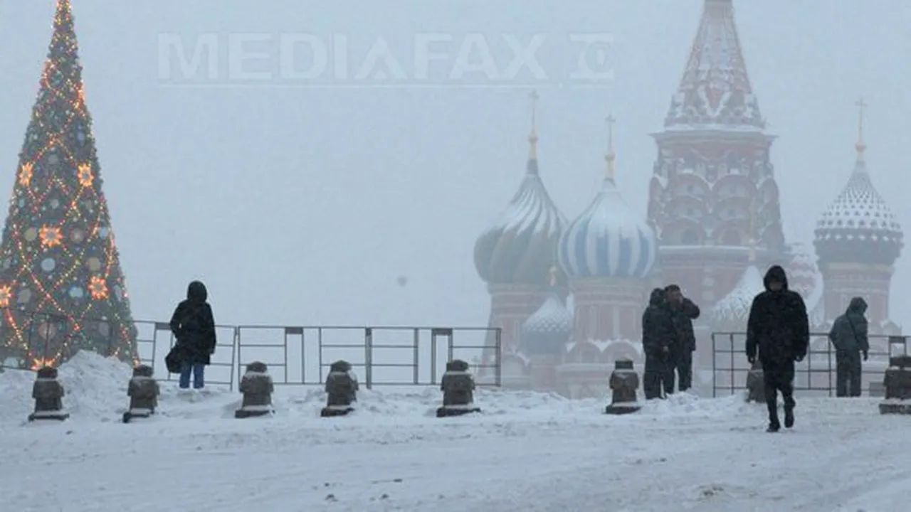 Cel puţin 88 de morţi în Rusia din cauza valului de frig. Temperaturile au scăzut la minus 50 de grade