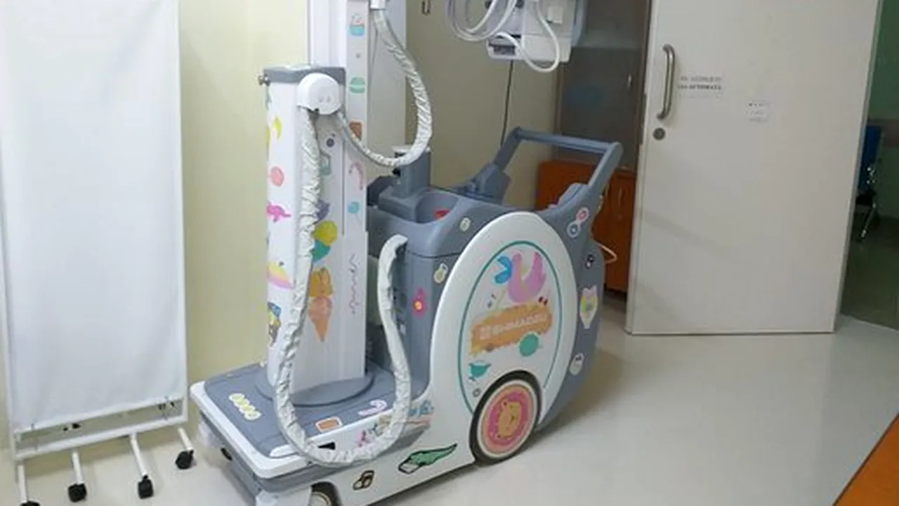Aparatură de ultimă generaţie la Spitalul de Copii din Galaţi. Permite diagnosticări mai precise şi radiografii cu 50% mai puţin iradiante 