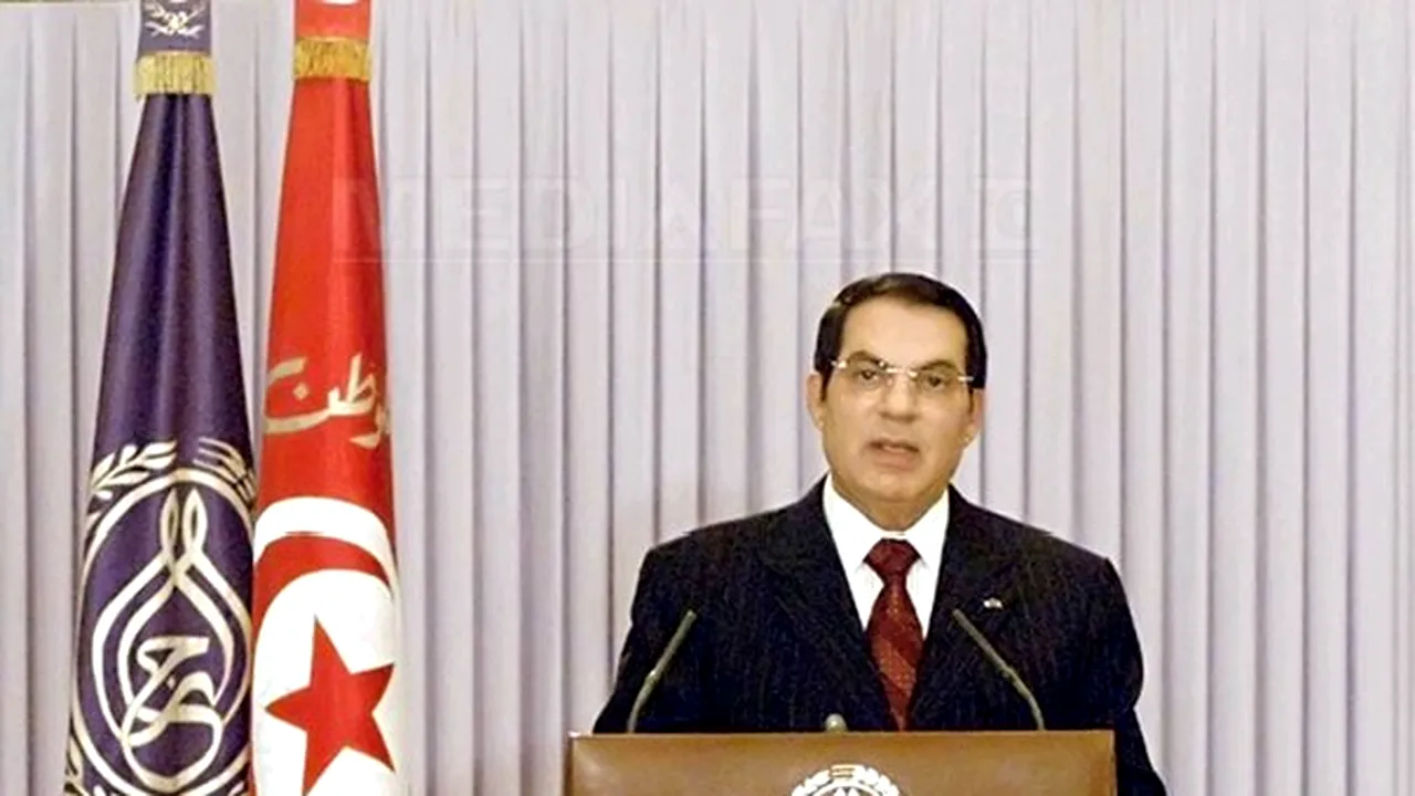 Procesul în lipsă al fostului preşedinte tunisian Zine El Abidine Ben Ali va începe la 20 iunie